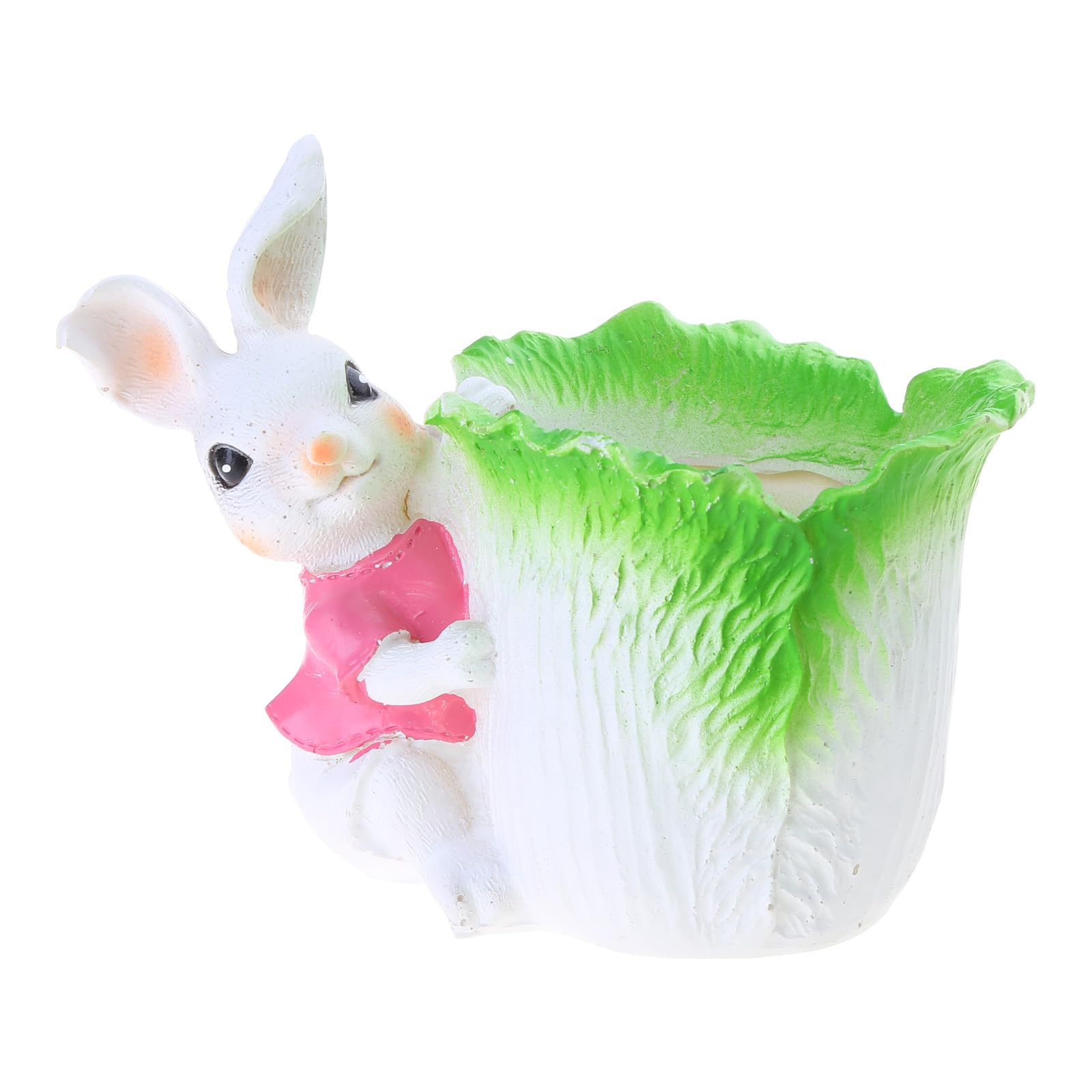Hsioluted Flower Pots Succulents Planter Garden Pots Decorative Flower Resin Container Animal Shaped Cartoon Planter Succulents