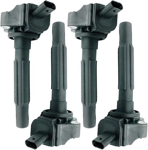 Juego de 4 bobinas de encendido compatibles con Ssangyong Korando 2.0L Engine G20 2012 - Reemplaza OEM A1721580003, A1721580103