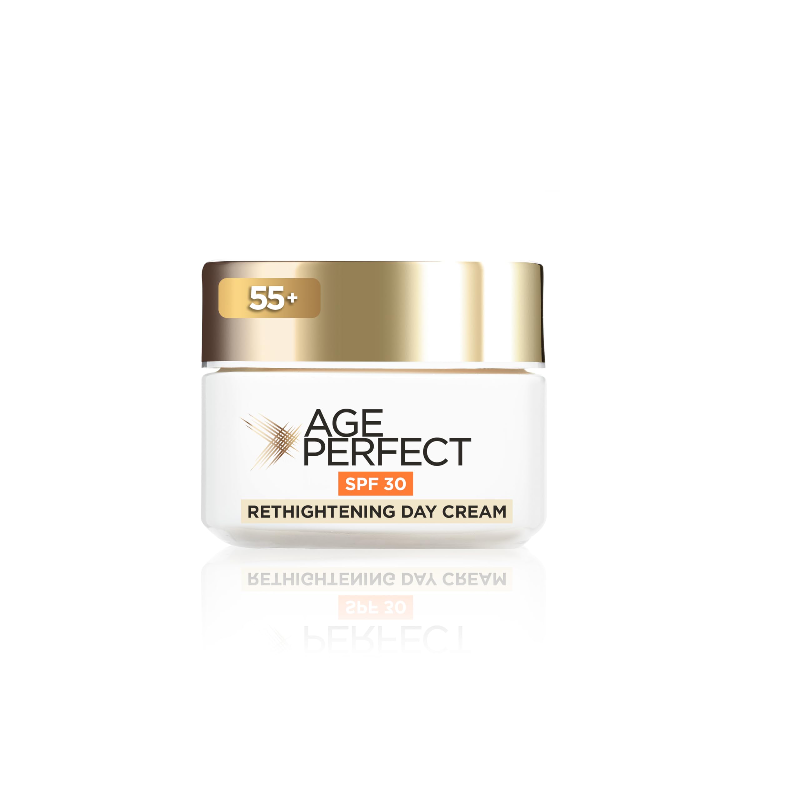 L’Oréal Paris Age Perfect Collagen Expert Retightening Day Cream SPF30 For 50+, For Visibly Firmer more Supple Skin, Moisturise and Hydrated Skin, Formulated with Collagen AA Fractions, 50ml