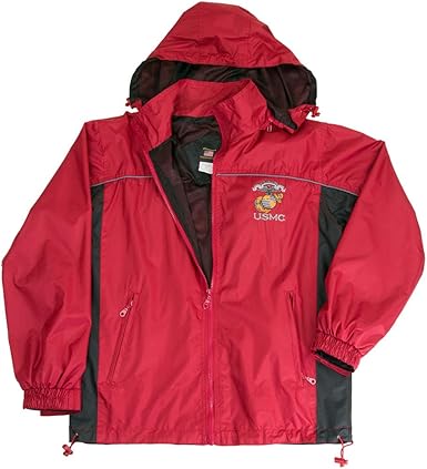 marine corps windbreaker jacket