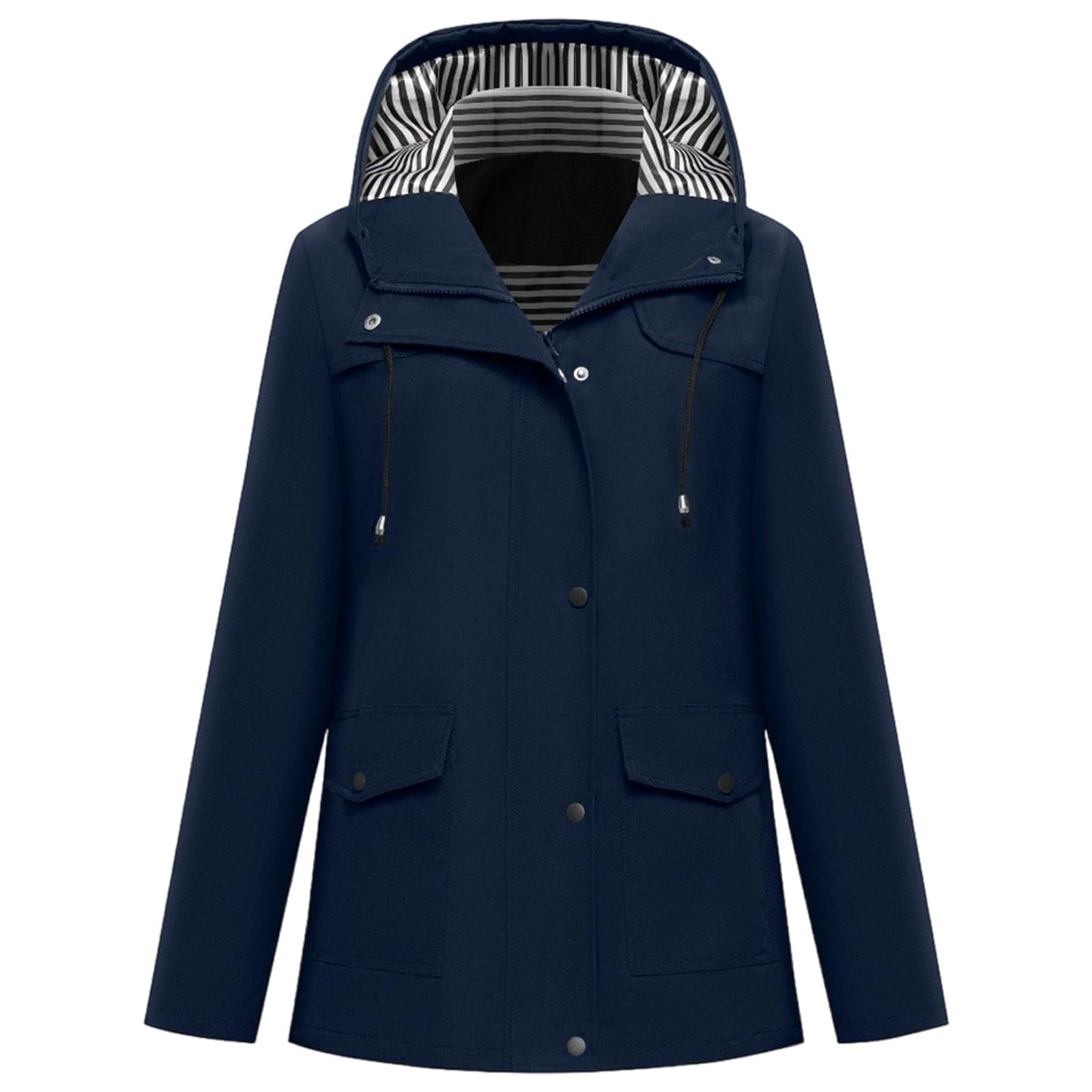 Genérico Impermeable Mujer-Anoraks De Mujer Ropa Exterior Ligera Para Uso Diario Perfecta Para Las Temporadas De Invierno FáCil De Limpiar Y Combinar Con Jeans DiseñO Elegante Y VersáTil
