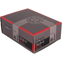 Sunlite Utili-T Standard Presta Valve Tubes, 700 x 35-42c 27 x 1-3/8" / 48mm Valve, Black/Black