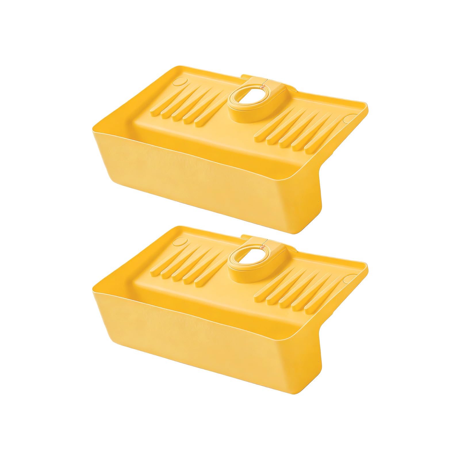 NVOQILIN Space Saving Faucet Mounted Drying Rack Holds Sponge Scrubber Detergent Kitchen Sink Organizers Practical Accessories Kitchen Organizers