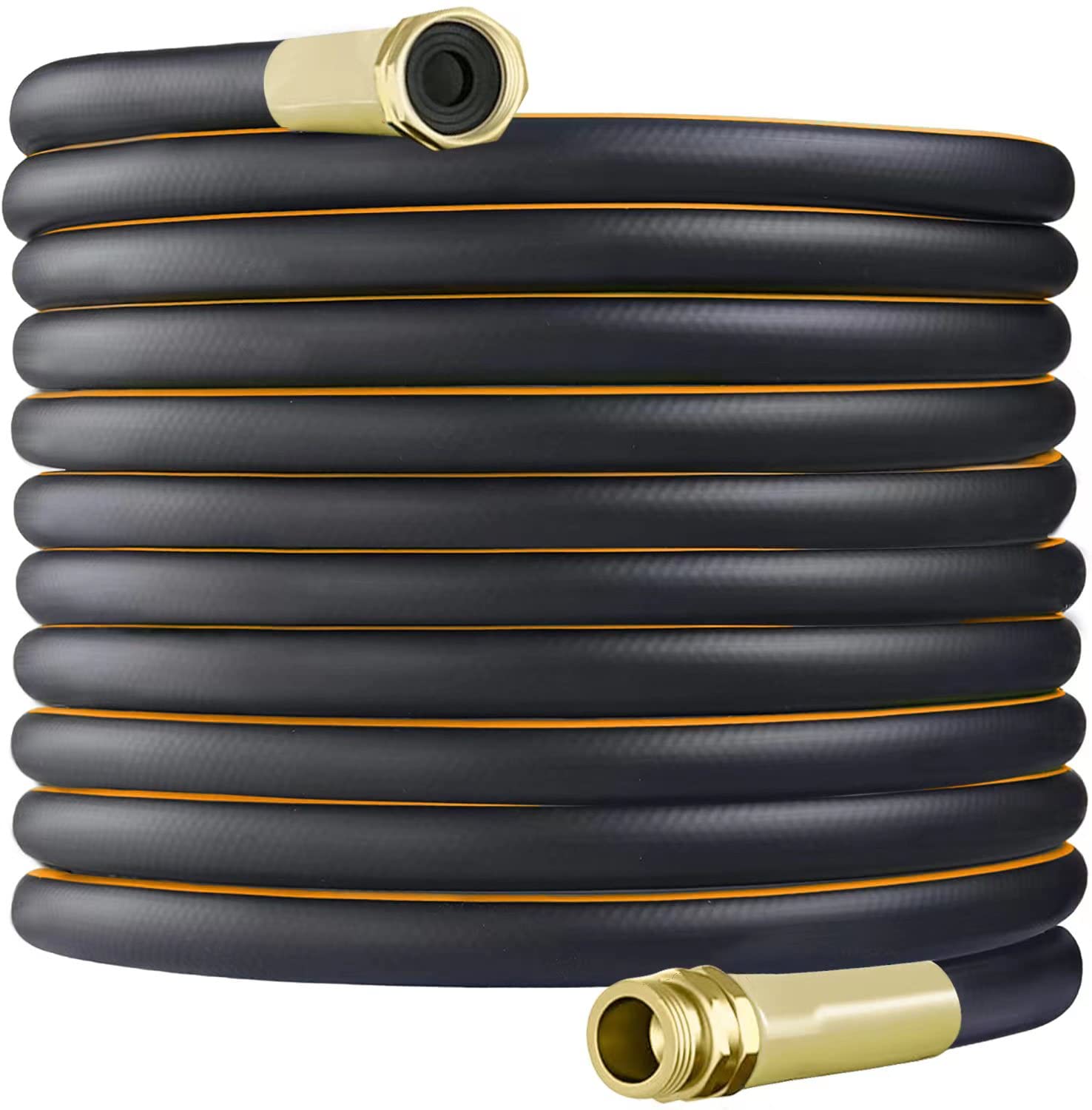 Garden Hose 100ft x 5/8 in Heavy Duty, Flexible and Lightweight Water