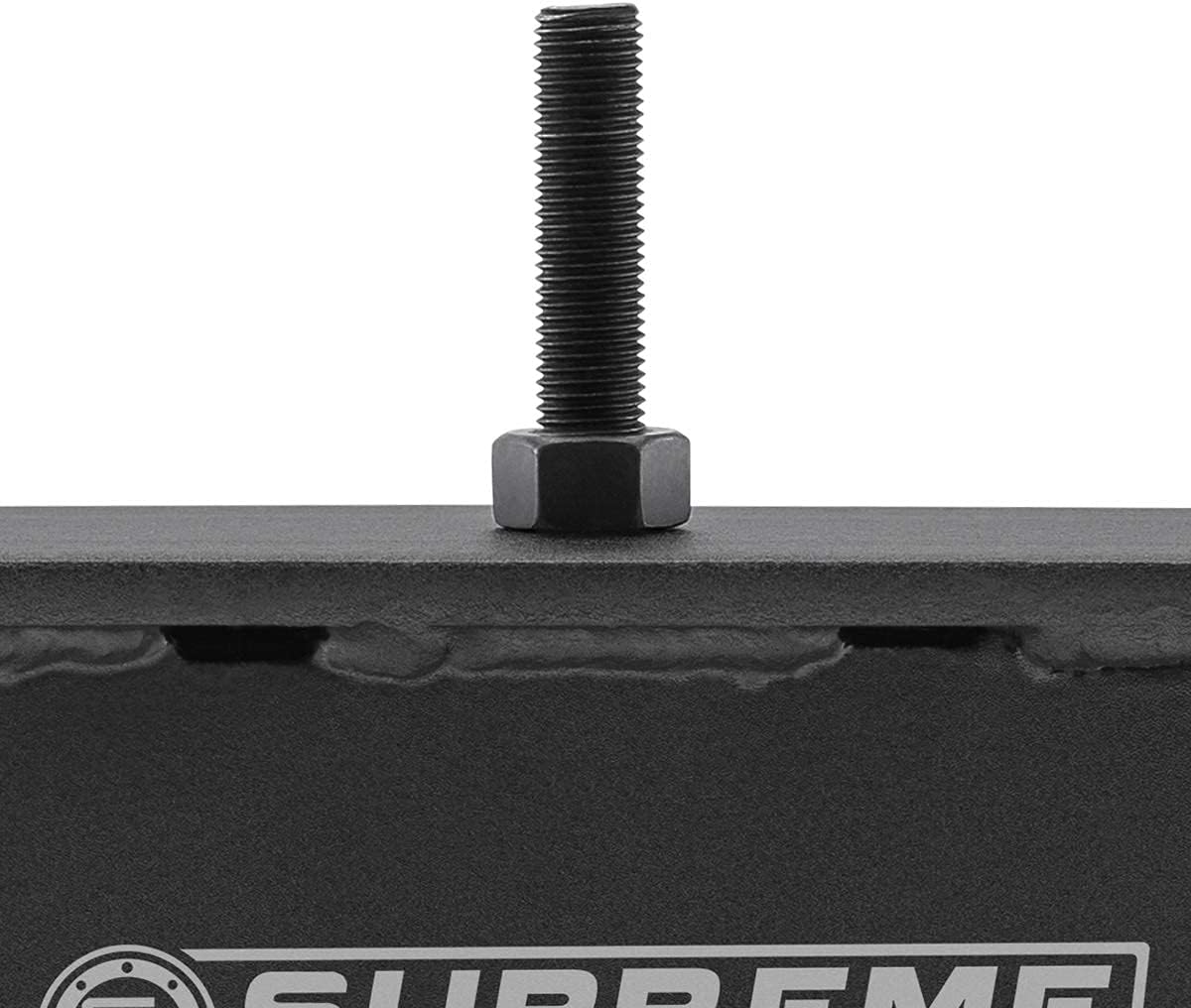 Supreme Suspensions US Patent Pending Front Lift Blocks Compatible With 1980-2004 Ford F250 / F350 Super Duty & 1999-2004 Ford Excursion 4WD | 3.5" Front Leveling Lift Blocks