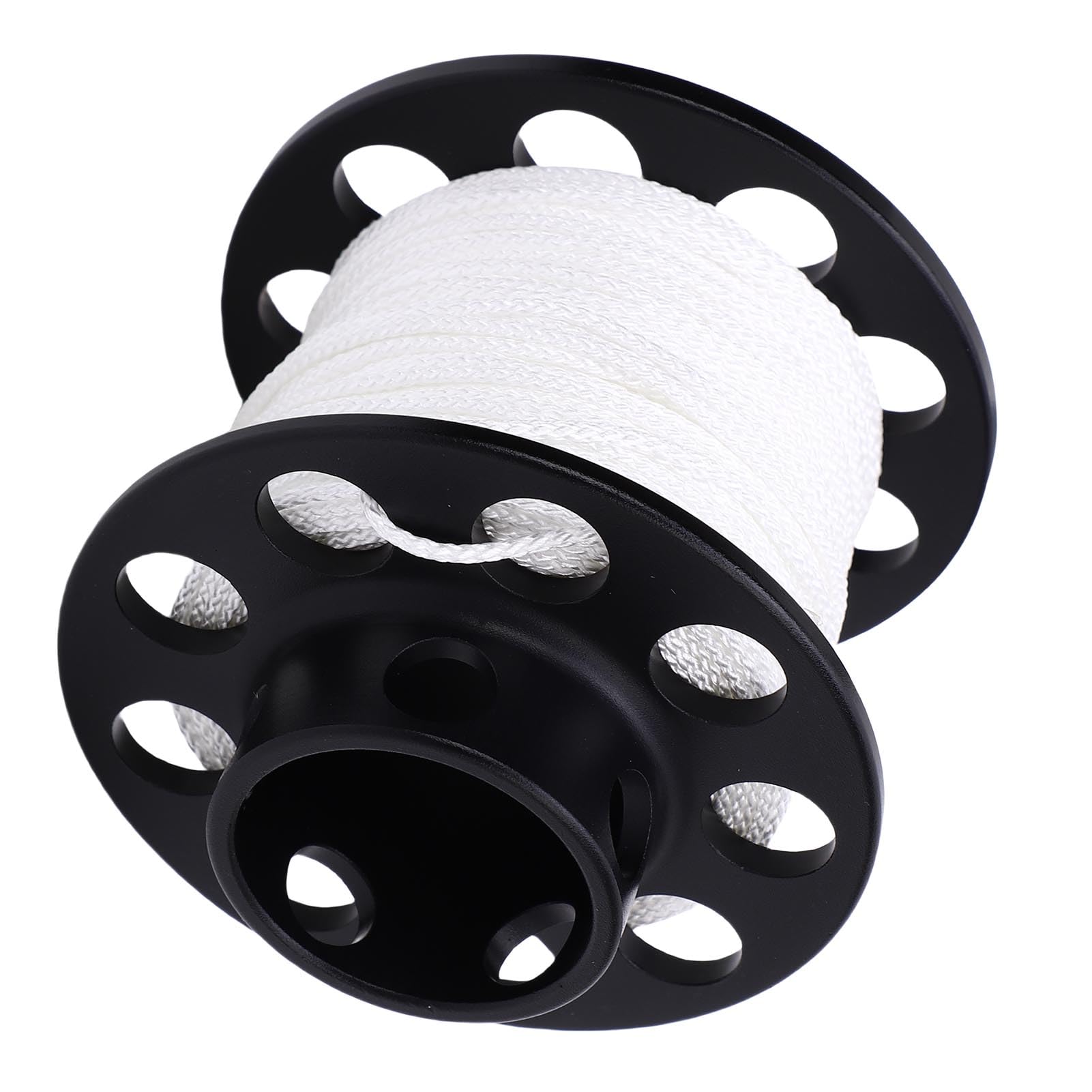 YUYTE Mulinello da Sub 30m Filo con Gancio Doppio in Acciaio Inox 90mm,