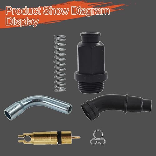 Miniatura 3 de labwork Kit de válvula de arranque de émbolo de carburador de carburador para Honda Foreman 450 TRX450 1998 1999-2003 2004