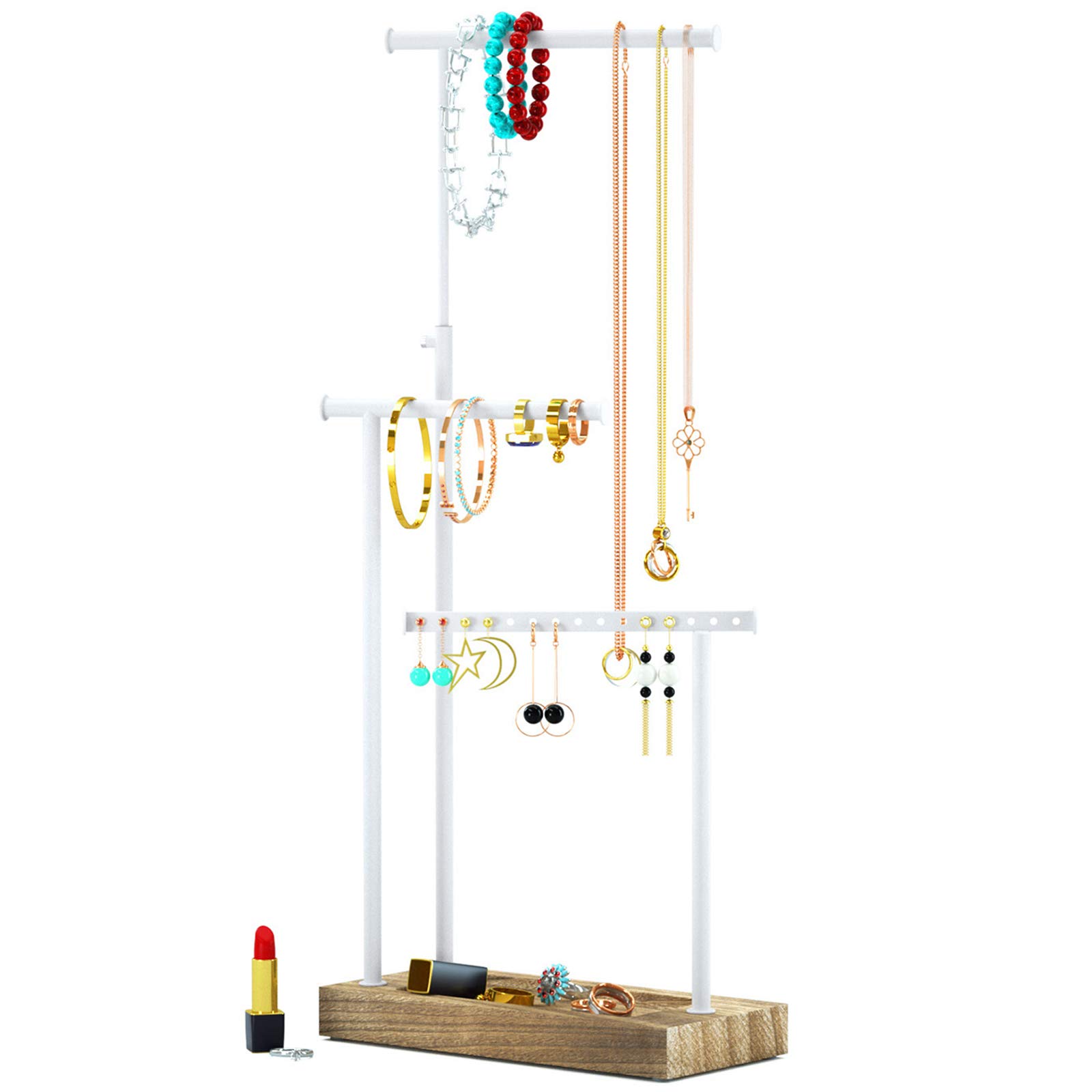 Buy SRIWATANA Jewelry Organizer Display Extra Tall Necklace Holder 3