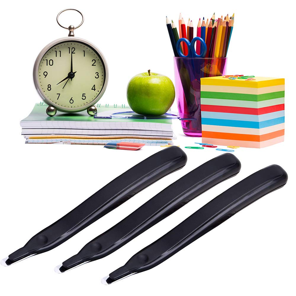 Outus 4 Pieces Magnetic Staple Remover Push Style Remover
