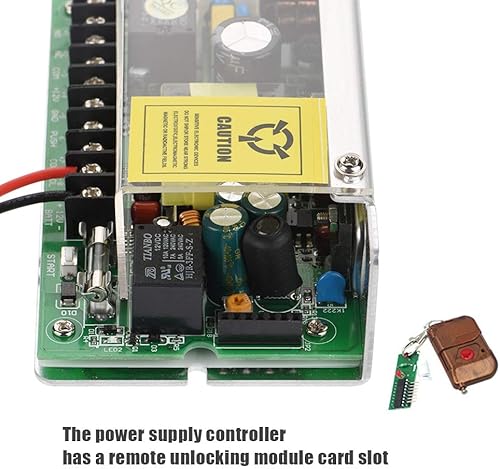 Miniatura 6 de Fuente de alimentación de 12 V5 A para puerta de casa inteligente Sistema de control de acceso Soporte de interruptor Función de protección contra