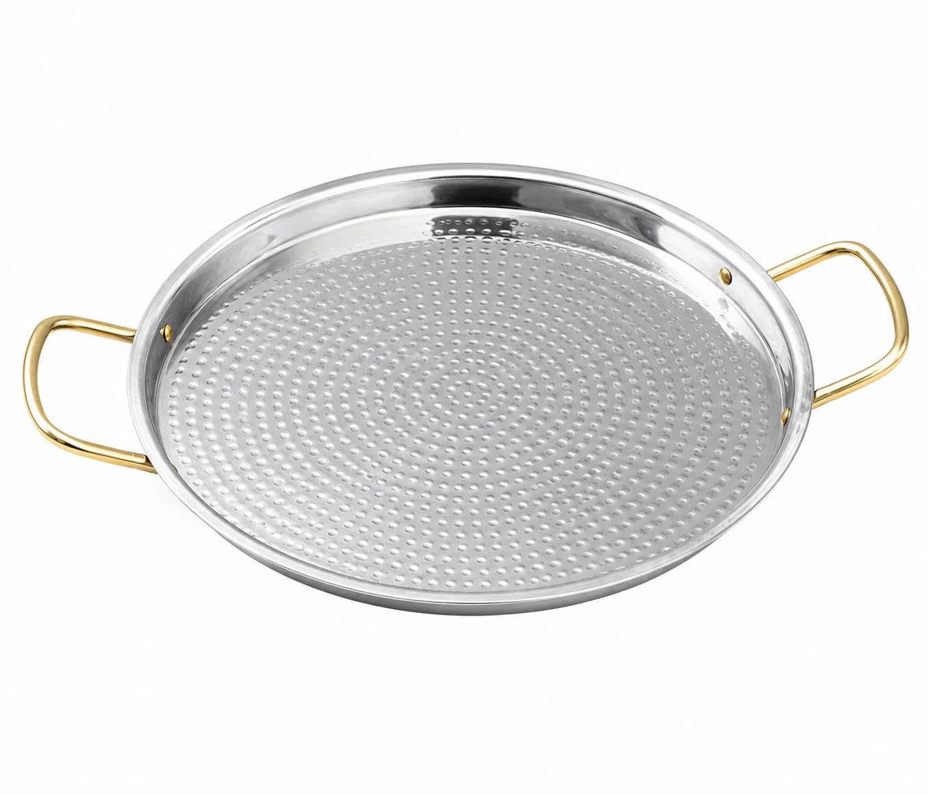 Pure Source India Tin Coated Brass Dosa Tava with Handles for Dosa, Uttapam, Paratha & Roti | Heavy Duty Cooking & Serving Tava-image-8