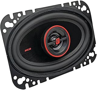 Cerwin Vega H746 4" x 6" 30W RMS / 275W MAX 2-Way Coaxial Speakers Set of 2 - Black