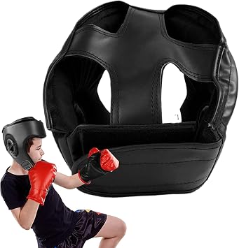Headgear Boxing Sparring Protective Ventilated Adjustable Lightweight