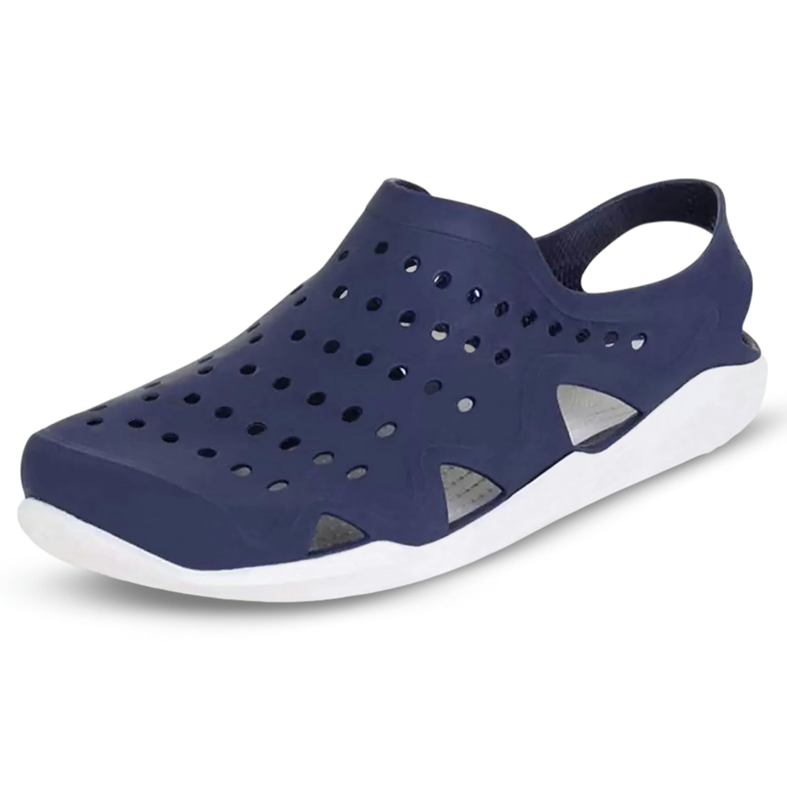 TieFit Breathable Upper Comfortable Extra Soft Outdoor Rainy Season Daily Use Clogs for Men Navy UK/in-6 (B0CLPBDBLR) Amazon Price History, Amazon Price Tracker