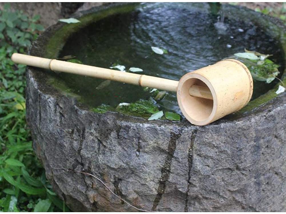 Outdoor Handmade Fountain Bamboo Pump Fountain Statue Interior Decoration Garden Waterfall Waterfall Water Bamboo Outdoor Games. Ornaments Decoration(
