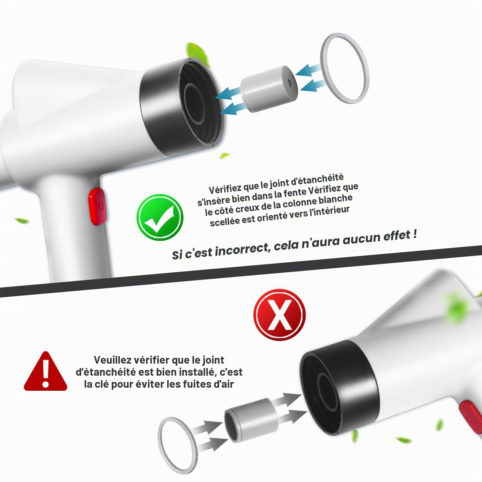 Déboucheur de Toilette, Deboucheur Canalisation Haute Pression avec Baromètre, Ventouse Deboucheur WC avec 4 Têtes Remplaçables pour Déboucher les Toilettes, Lavabo, Baignoire, Drain de Sol