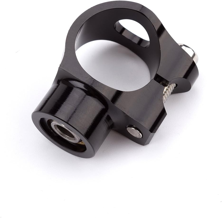 PROCNC Aluminum Street Bike Steering Damper Mounting Kit Stabilizer Adjustable Black Fit for Kawasaki Ninja 600 ZX636 ZX6R 2009-2020 (Black)