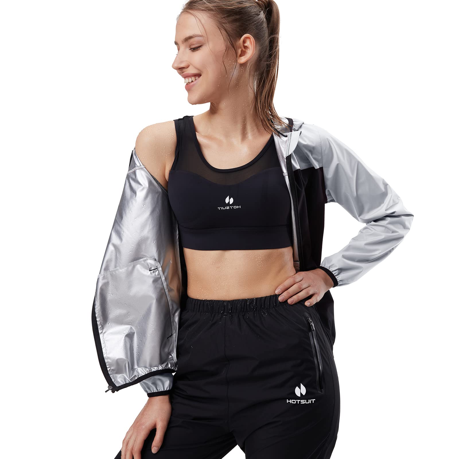 Hotsuit Sauna Suit For Women Sweat Suits Gym Workout Exercise