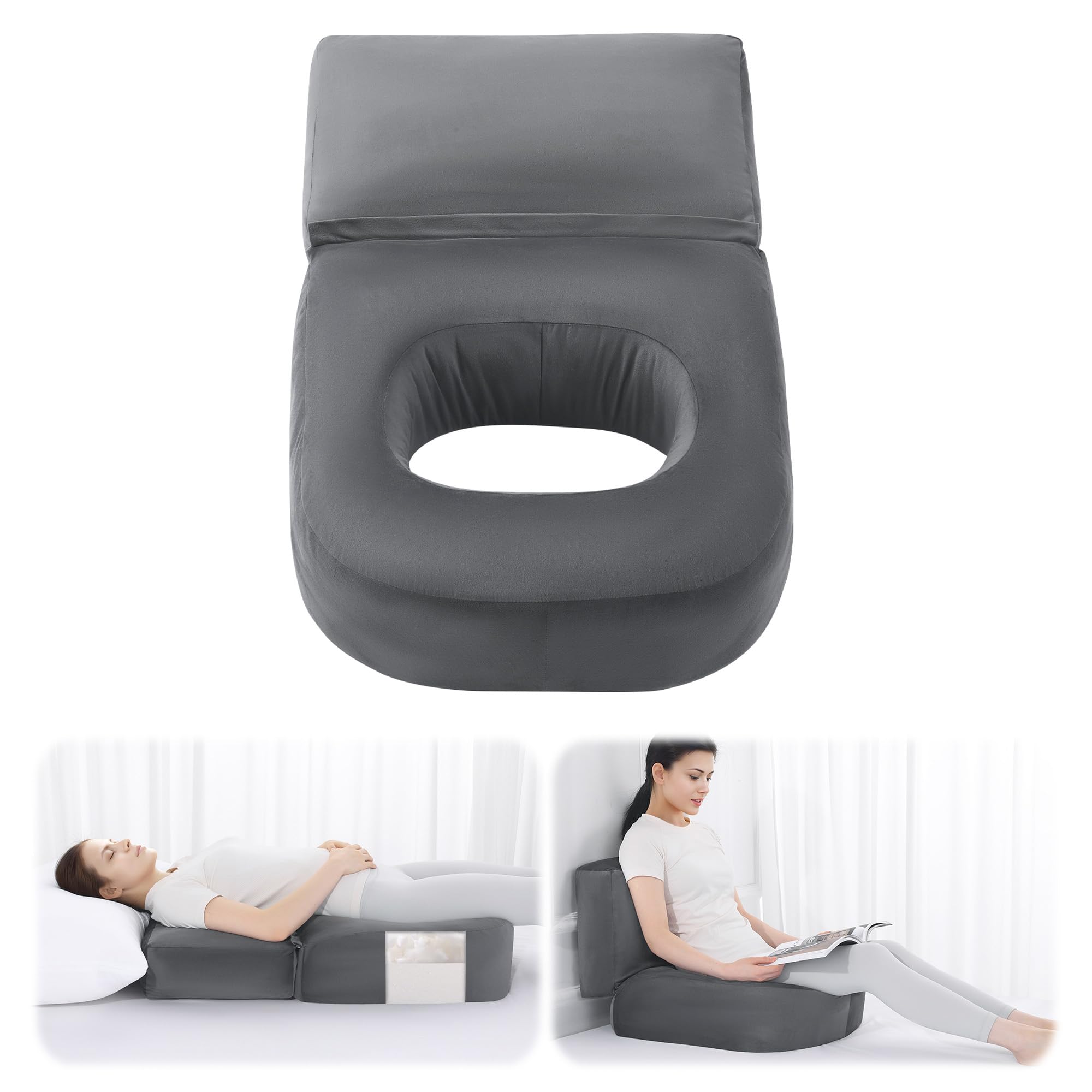 Photo 1 of HOMBYS BBL Pillow with Extended Back Support
