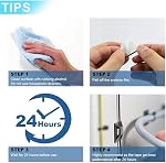 Zip Tie Mounts - Small Cable Tie Adhesive Mount, 1n black 100PCS. Wires Zip Tie Adhesive-backed anchors perfect for Pedal Board Cable Management Outdoor Indoor