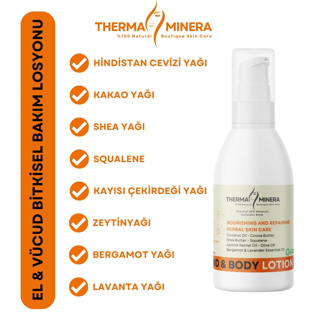 ThermaMinera 24K Gold Hand&Body Lotion