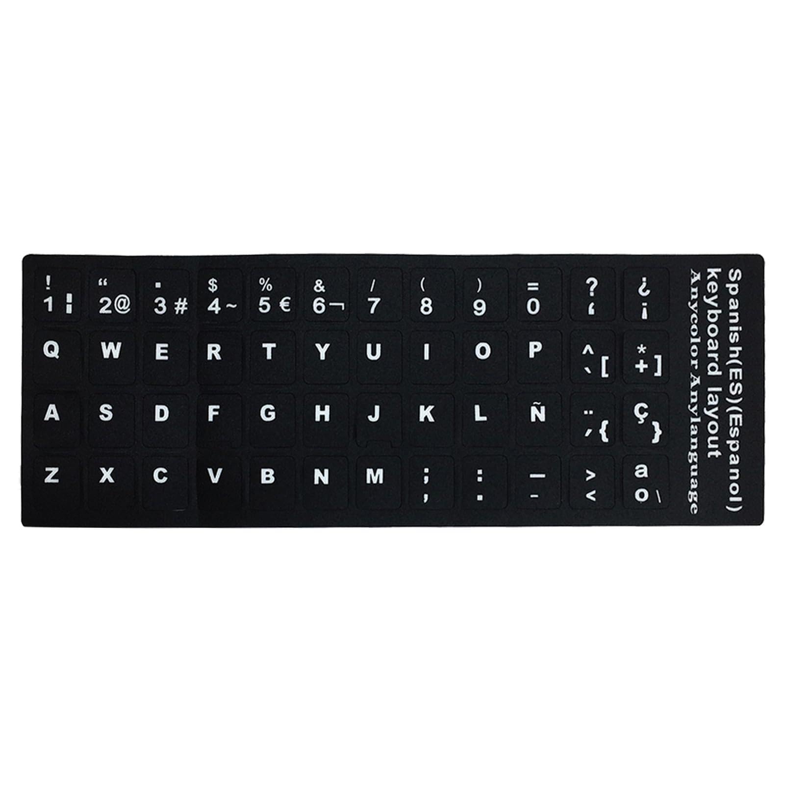 matumou Russian Spanish English French Letters PC Laptop Computer Keyboard Stickers