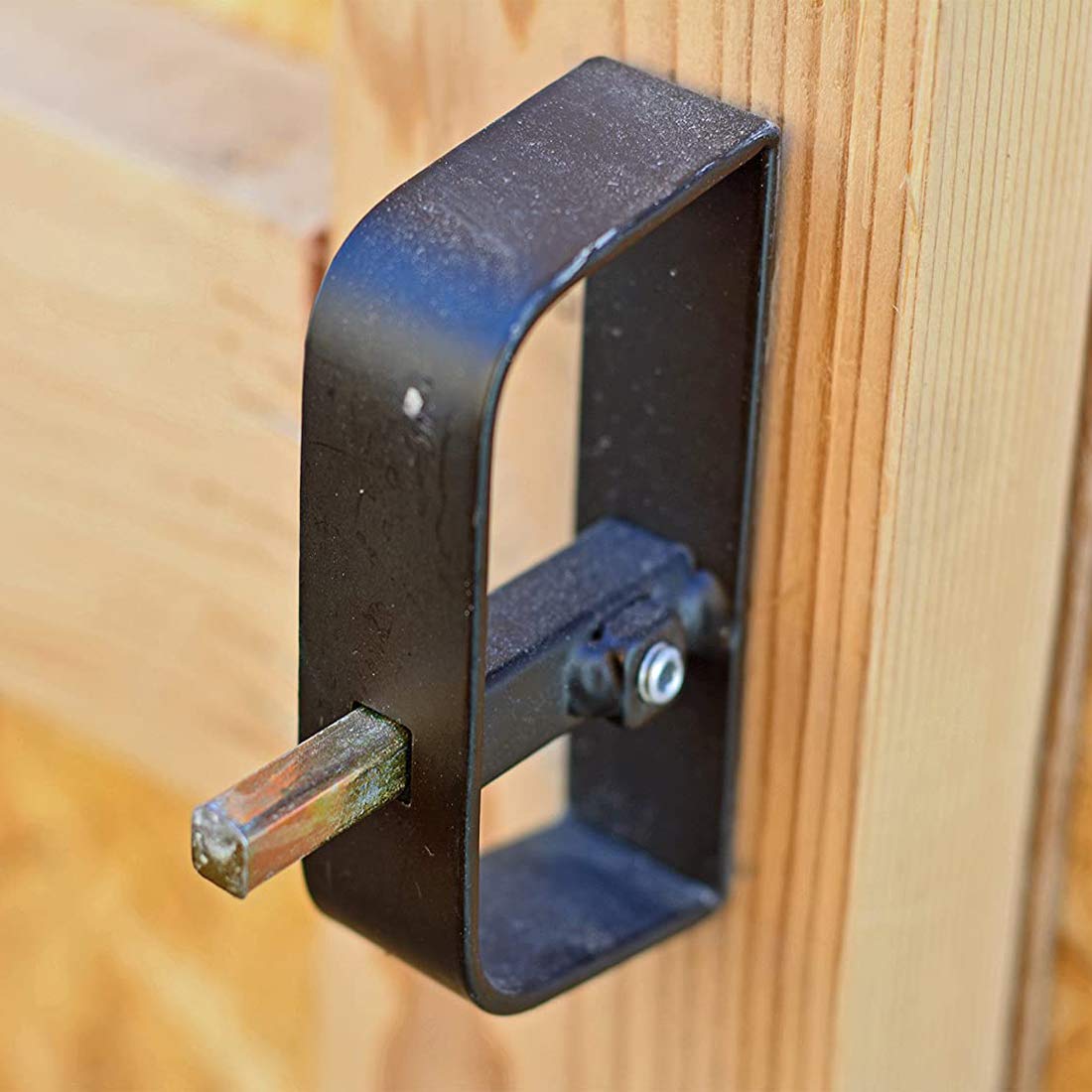 HauSun Shed Door Handle Lock Kit 41/2" L Handle with 2 Keys and 2