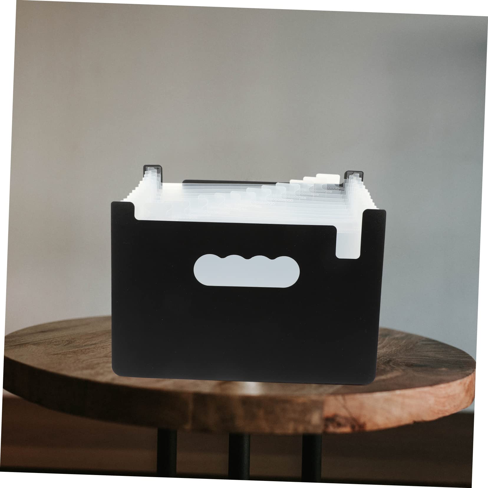 Angoily 7 Piezas Organizador de Recibos y Cupones de Oficina Mini con Carpeta Expandible Multiusos para Facturas y Papelería Accesorio de Oficina Portátil