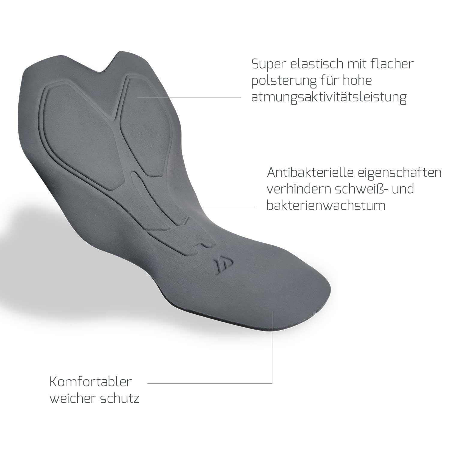 Wulibike Shorts de Vélo de Montagne 2 en 1 avec Rembourrage pour Hommes