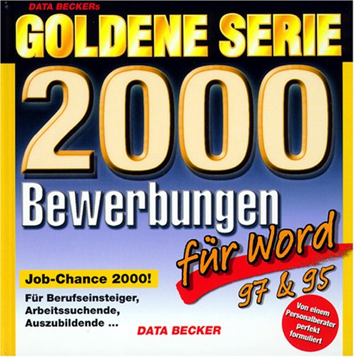 Preisvergleich Produktbild 2000 Bewerbungen