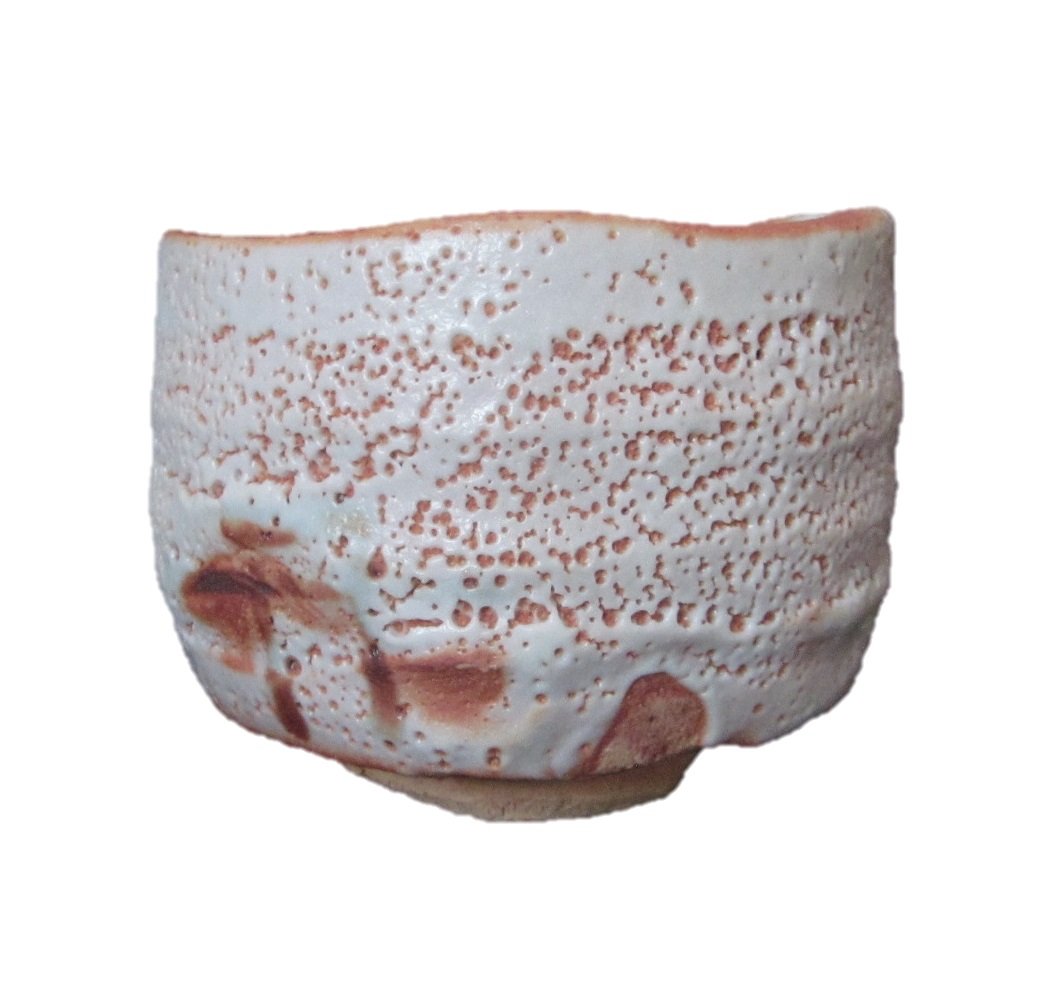 Amazon | 抹茶碗 作家 有名 作品 オリジナル 陶芸 陶器 工芸品 志野荒