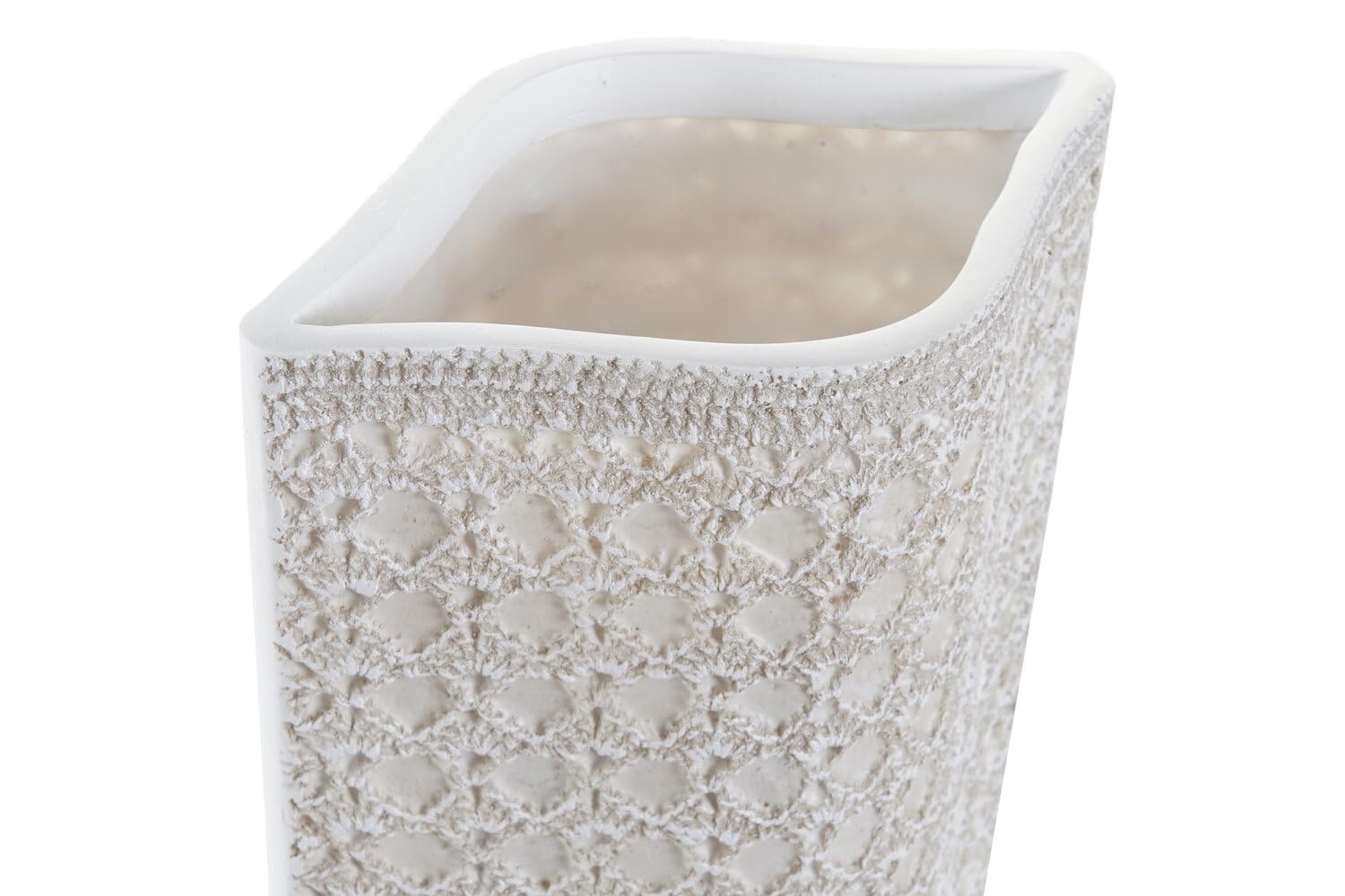 VASE RESIN 17X10X47 WHITE, Multicolor - Image 2