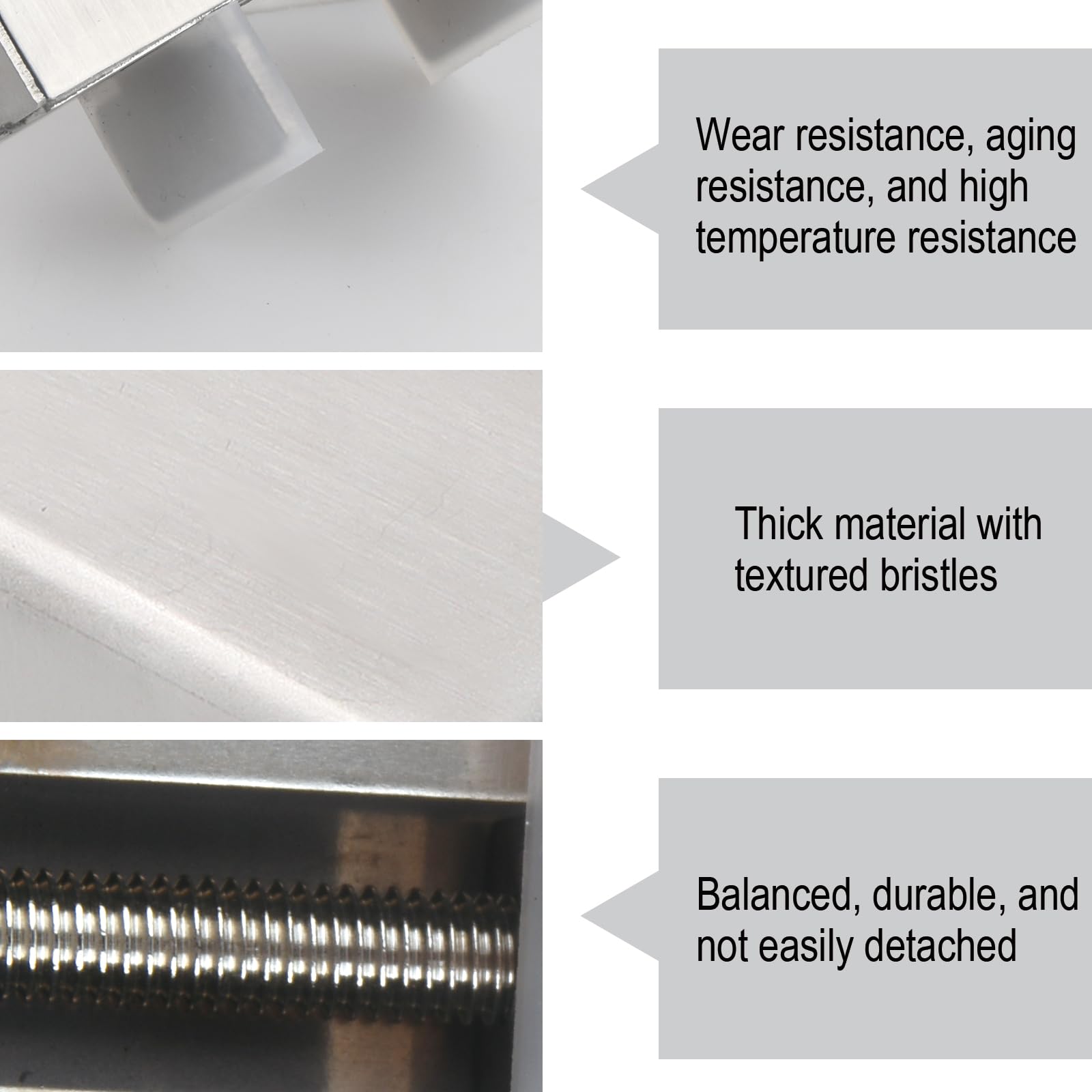 2 Sets Sliding Window Security Locks, Stainless Steel Door Window Lock Stopper, Window Safety Lock with Key - Image 4
