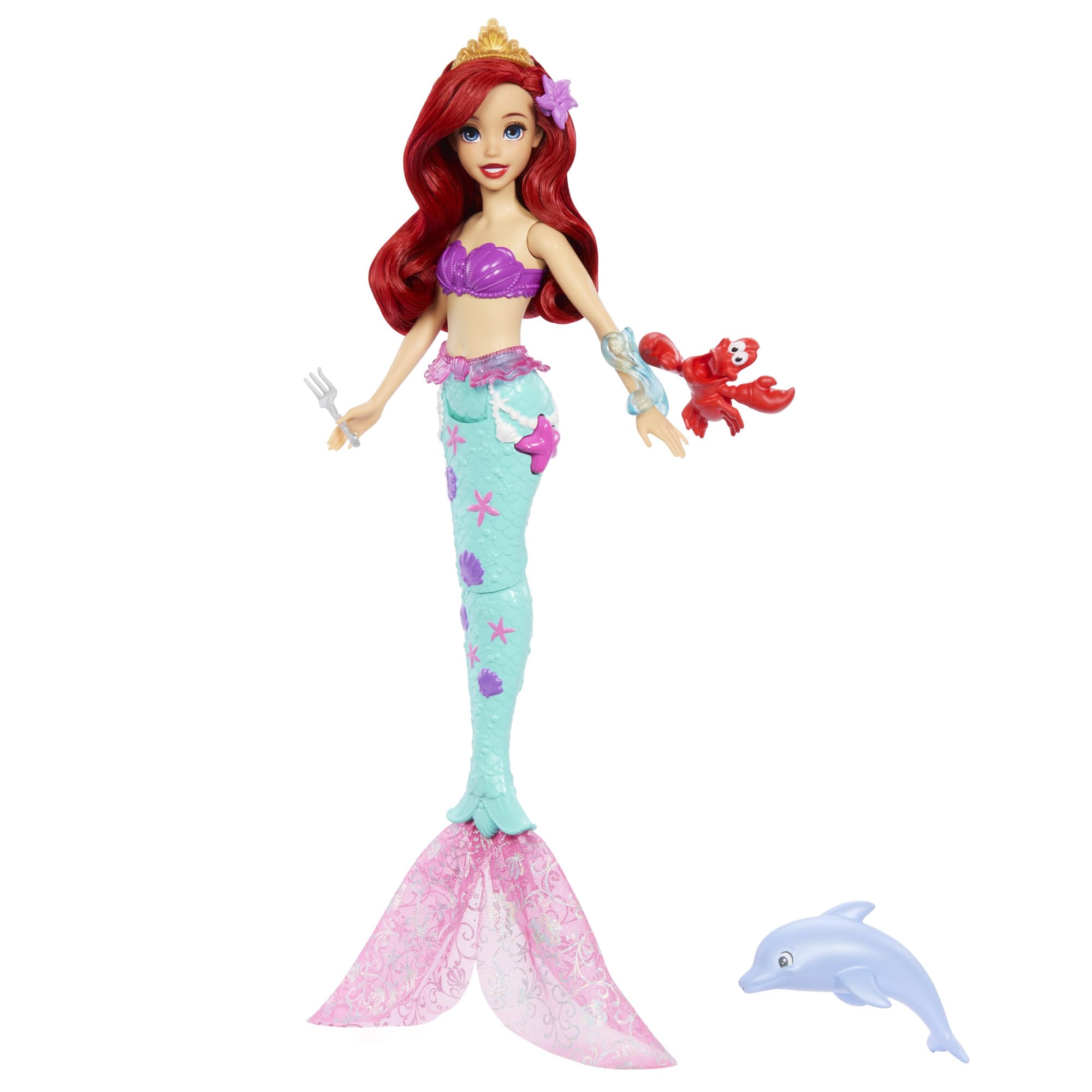 Mattel Disney Princess Ariel Swimming Mermaid Fashion Doll with