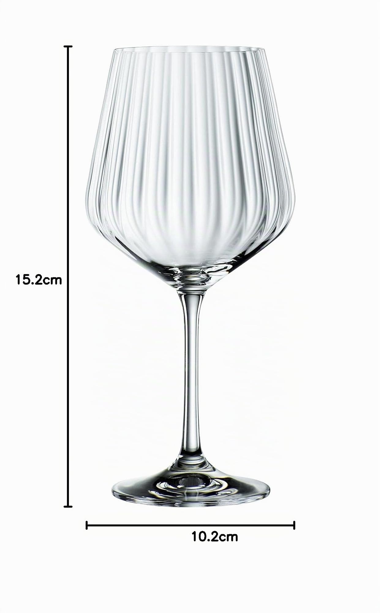 Spiegelau & Nachtmann 103143 Tastes Good Lot de 9 verres à gin Tonic (637 ml), 4 pailles en verre, 1 brosse de nettoyage, transparents