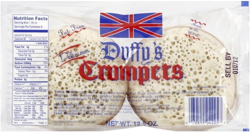 Duffys Crumpet 12.5 ounces (Pack of 3)
