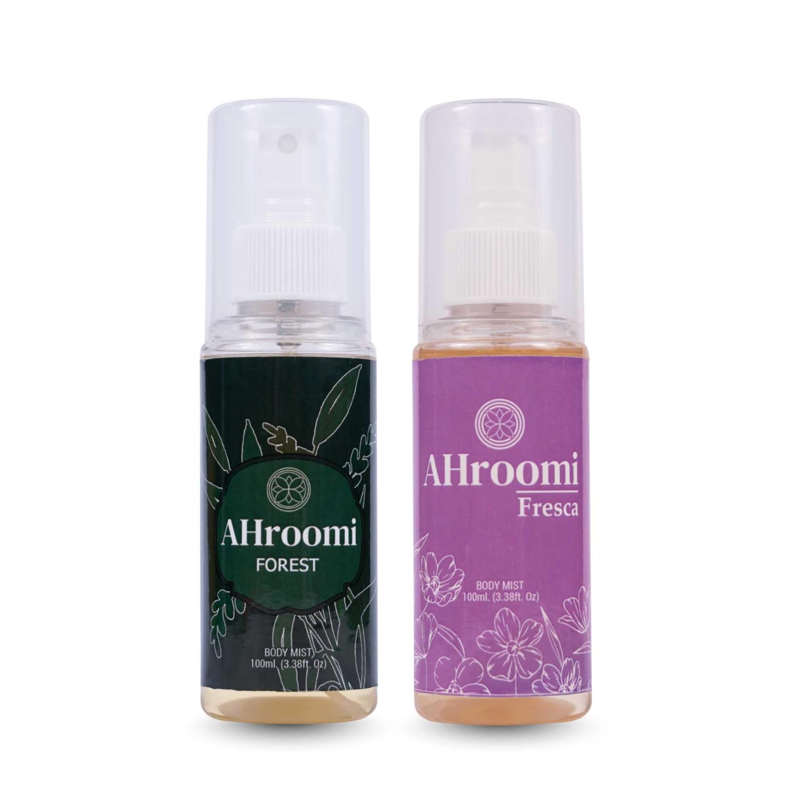Ahroomi Forest & Fresca Body Mist Combo| Pack of 2 | For Men & Women | Vegan | Toxin-Free | Long-Lasting Perfume Mist for Everyday Freshness-image-16