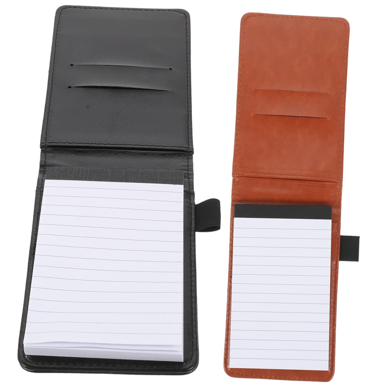 HOMSFOU 5 Sätze Studenten Schreiben Notizblock Schreibutensilien Meeting Notizbuch Adentkalender Todo Multipack Notizbuch Für Geschäftsschreiben Tagesnotizbuch Aus Leder Papier 2 Stück * 5