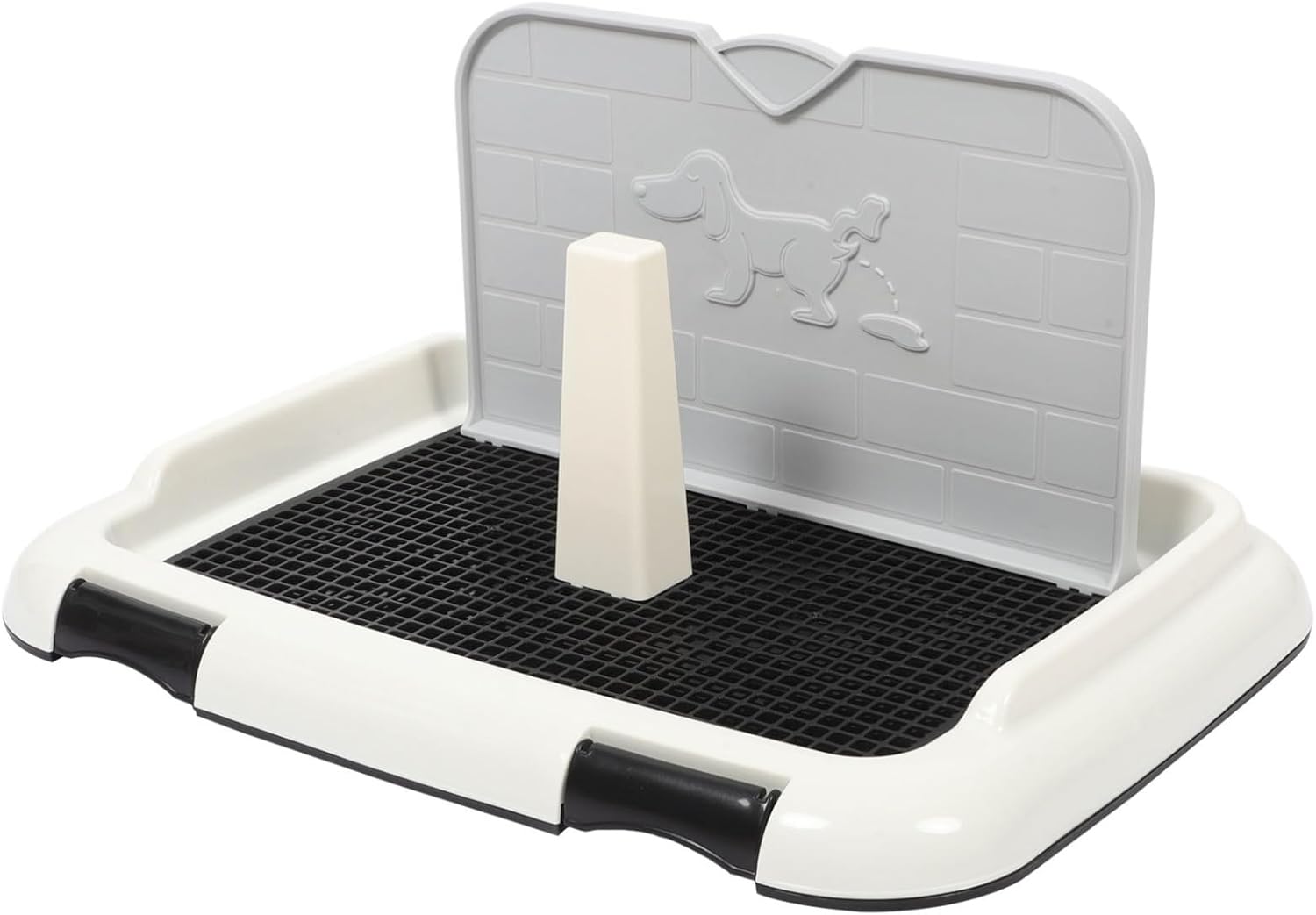 Indoor Dog Potty Tray Dog Toilet Box Splashproof Design for Easy Cleanup Multifunctional Pet Urinal and Poop Basin