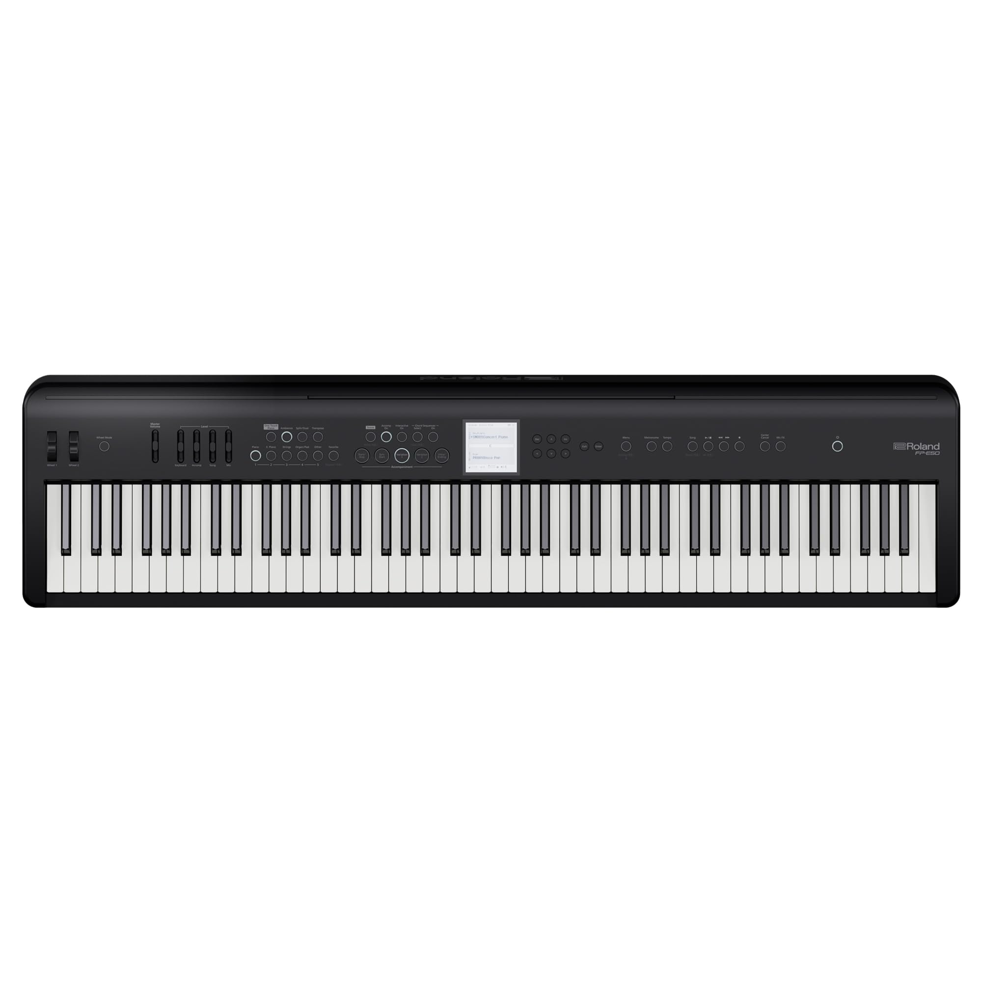 Roland FP-E50 Digital Piano | Premium Piano with Expandable Sound Library | 88-Note Hammer-Action Keyboard | Professional Auto-Accompaniment | Mic Input with Vocal Harmony FX | Bluetooth/MIDI Support