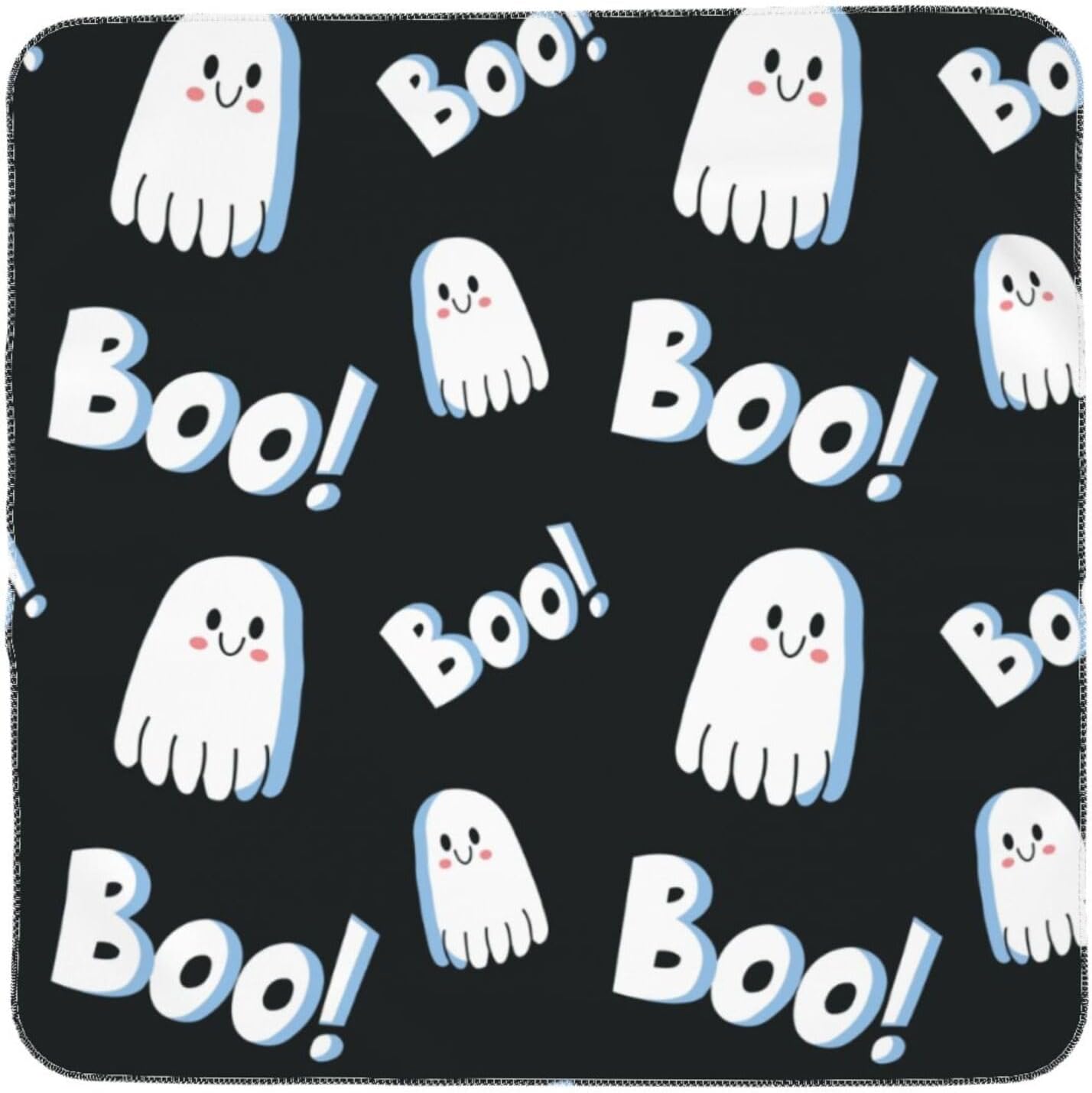 Halloween Ghosts Baby Blankets Super Soft Jersey Knit