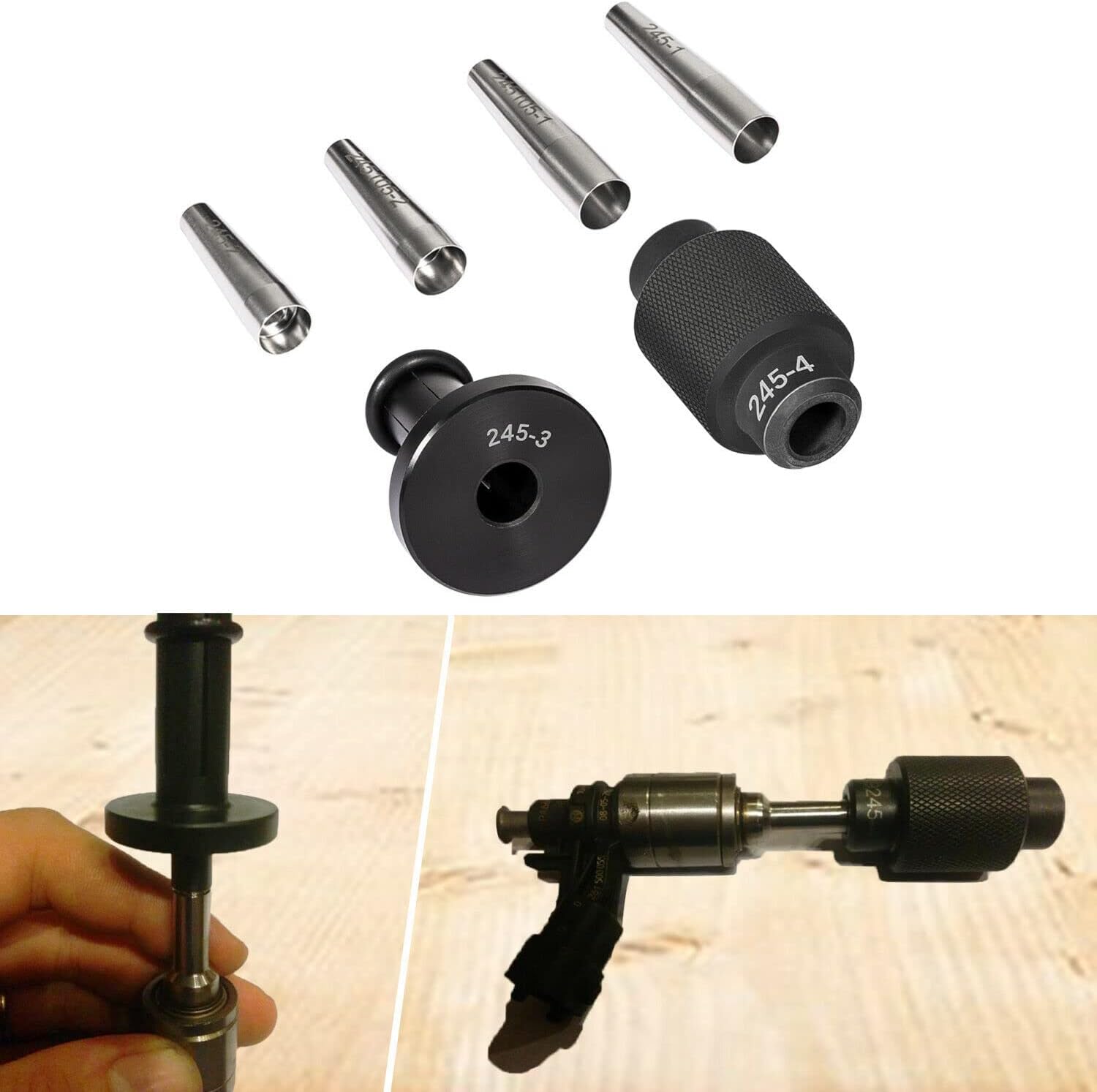 GM245 Fuel Injector Seals Tool For GM Subaru Engines Compatible With EN-49245, EN-51105 And 18683AA000,6pcs