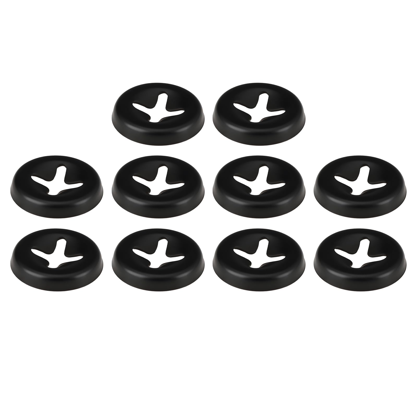 Briny River 100pcs 2mm 4-Teeth Starlock Washers Push On Clips 8mm OD Spring Steel for 2mm Shaft