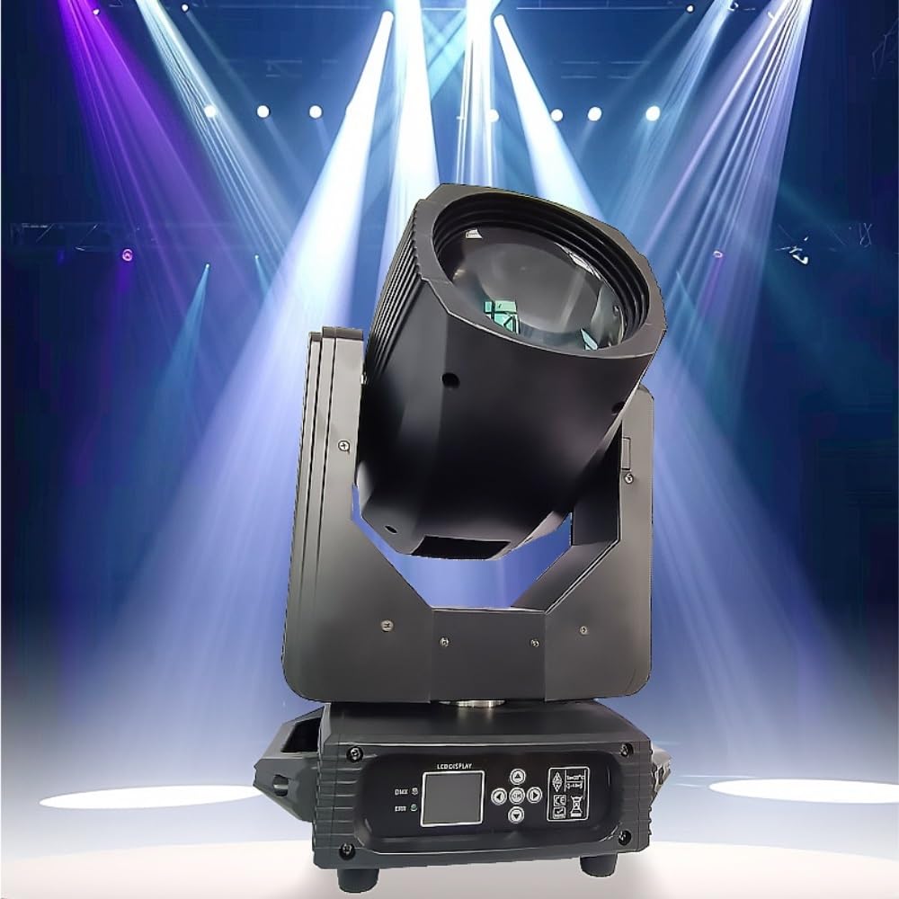 Faisceau lumineux à tête mobile 295W, lampe de scène rotative RVB