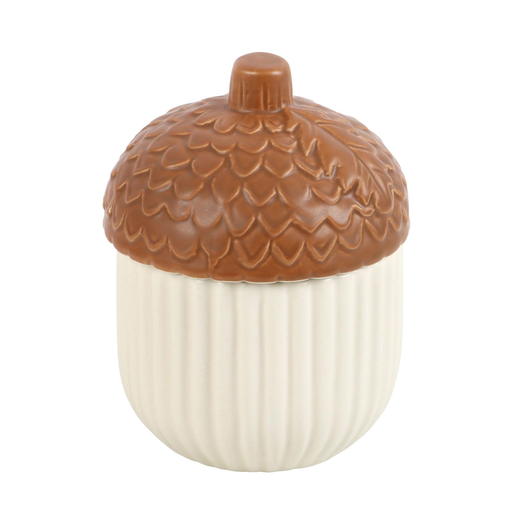 Autumn Acorn Oil Burner - Ceramic Aromatherapy Diffuser for Essential Oils, Elegant Fall Decor for Home or Office