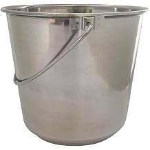 Buffalo Tools SSB100SET 6PC 1 Gal SS Bucket