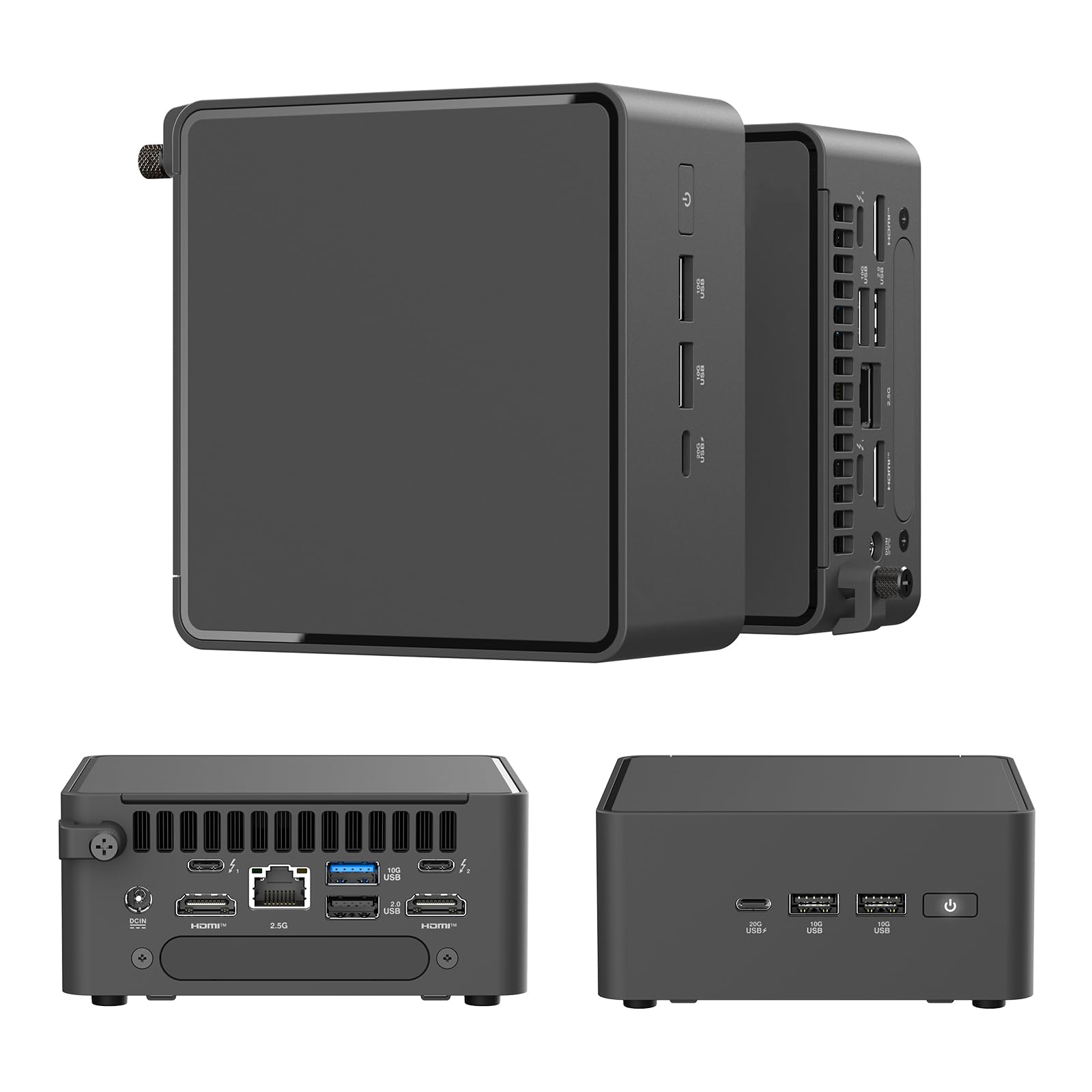 NUC 15 Pro Thick Mini PC | Core Ultra 5 225H 14-Core | 64W TDP | DDR5-6400 96GB Max | PCIe 5.0 SSD | Wi-Fi 7 | Dual Thunderbolt 4 | MIL-STD-810H(Barebone，NO RAM&SSD&OS)-image-7
