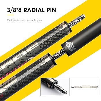 Amazon.co.jp: KONLLEN MIT ビリヤードブレークキュー カーボン