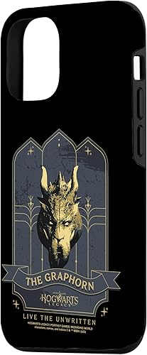 Miniatura 5 de Funda para iPhone 11 Pro Max Hogwarts Legacy The Graphorn Golden Logo V2