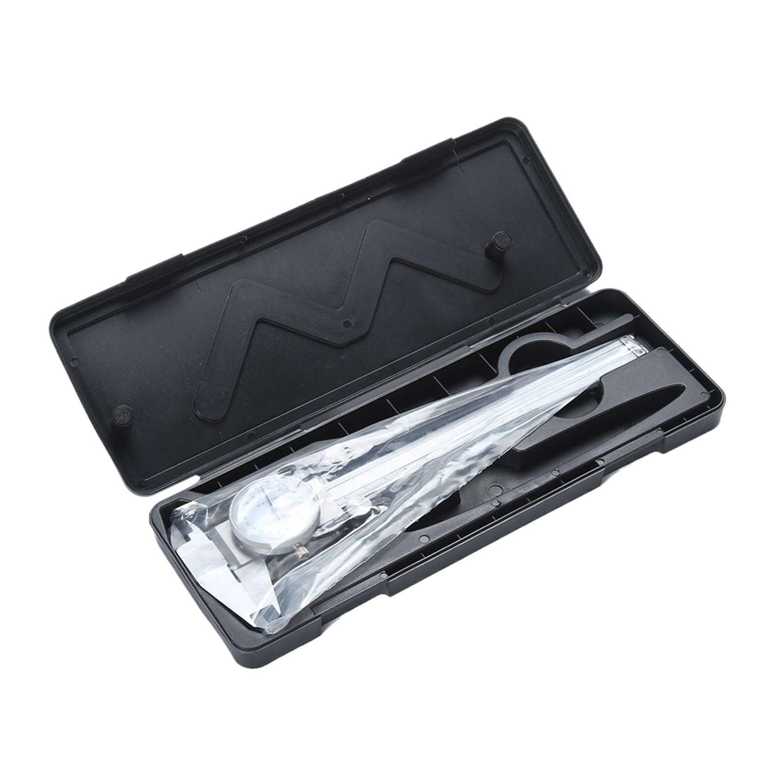 Bdayek One Color Vernier Calipers 0-150/200Mm Metric Gauge Measuring Tool Dial Vernier Caliper Shock Proof 0.02Mm(0-200Mm)